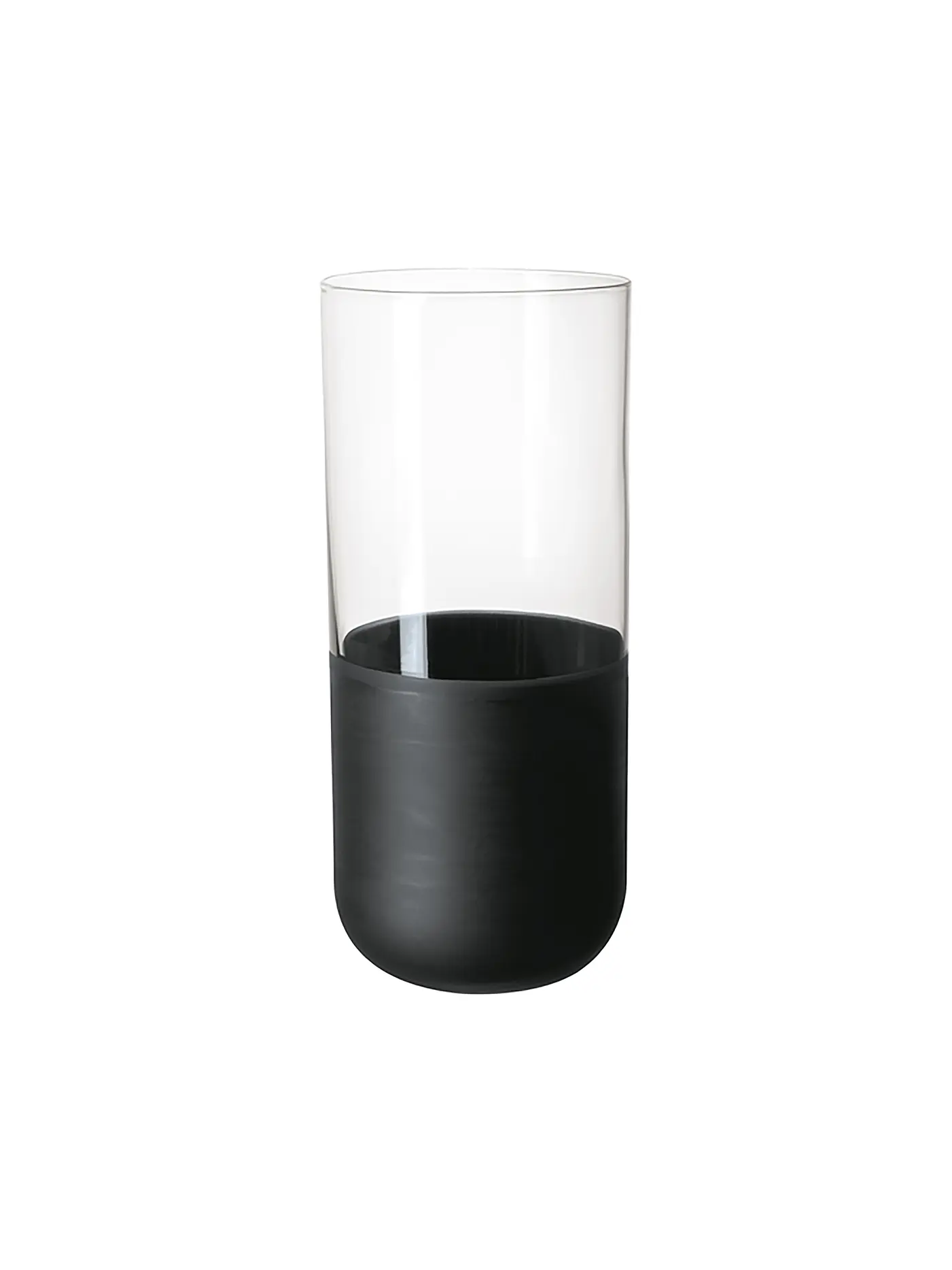 VILLEROY & BOCH | Longdrinkbecher 4er Set MANUFACTURE ROCK BLANC GLAS | schwarz